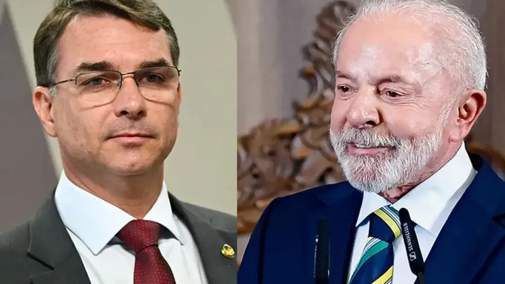 Lula lidera com 41% e abre 5 pontos sobre Flávio Bolsonaro