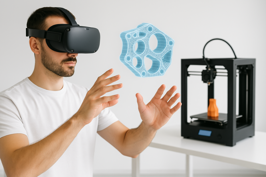 Realidade Aumentada e Virtual: Novas Fronteiras no Design e na Impressão 3D