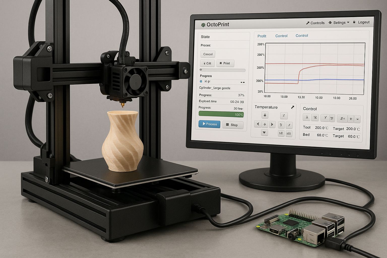 Automatize sua impressora 3D com OctoPrint e Raspberry Pi